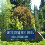 Boring Oregon Post Office