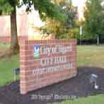 tigard oregon city hall sign