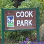 tigard oregon cook park sign